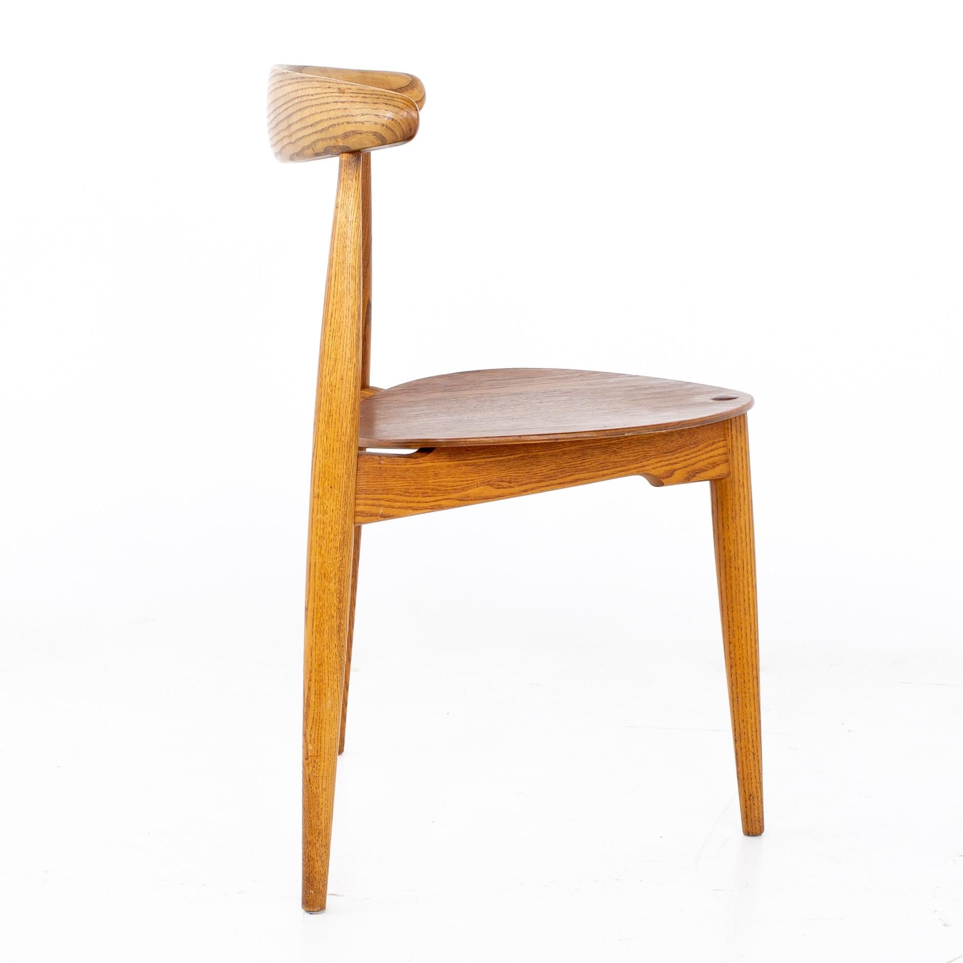 Hans Olsen Mid Century Teak Dining Chairs, Set of 4 1