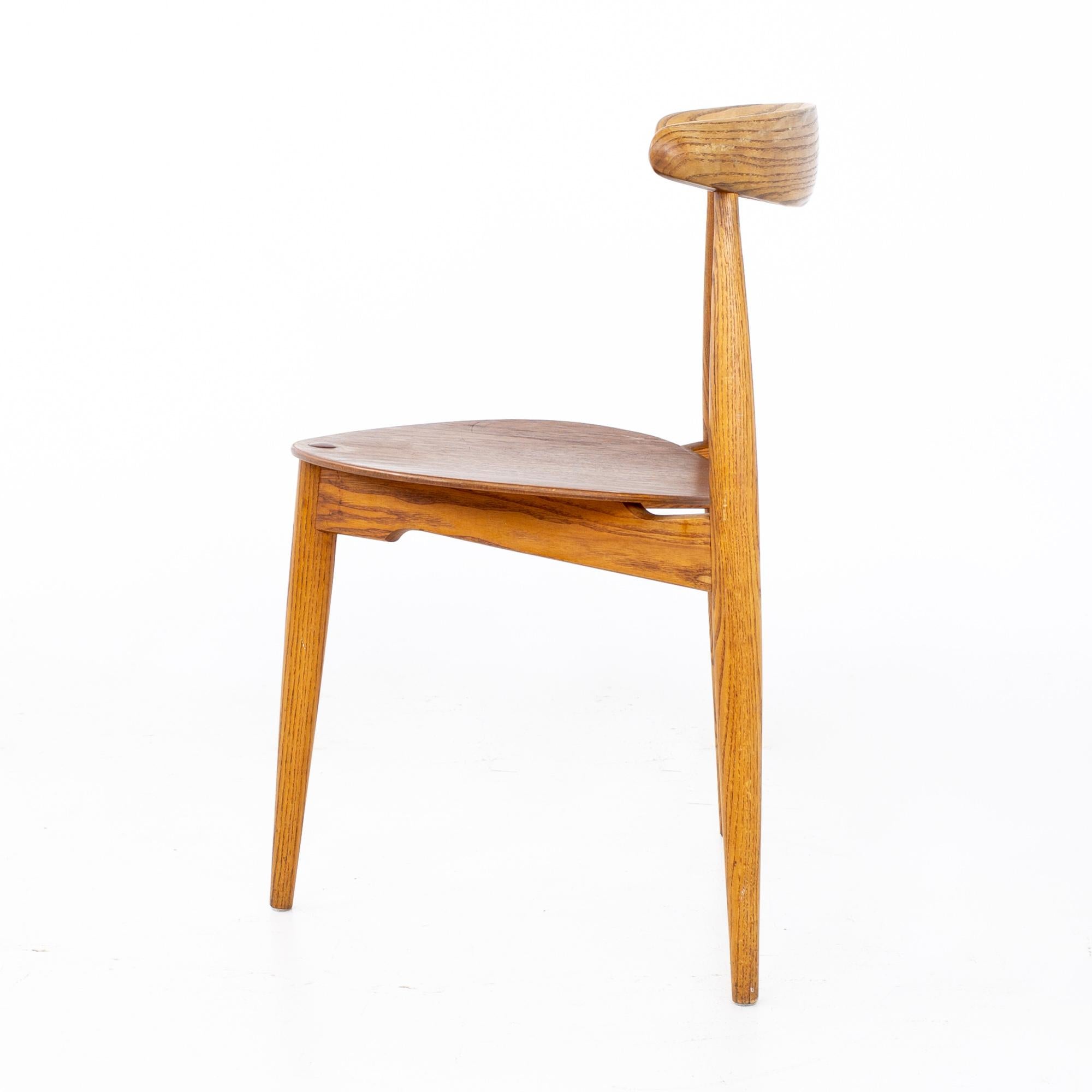 Hans Olsen Mid Century Teak Dining Chairs, Set of 4 2