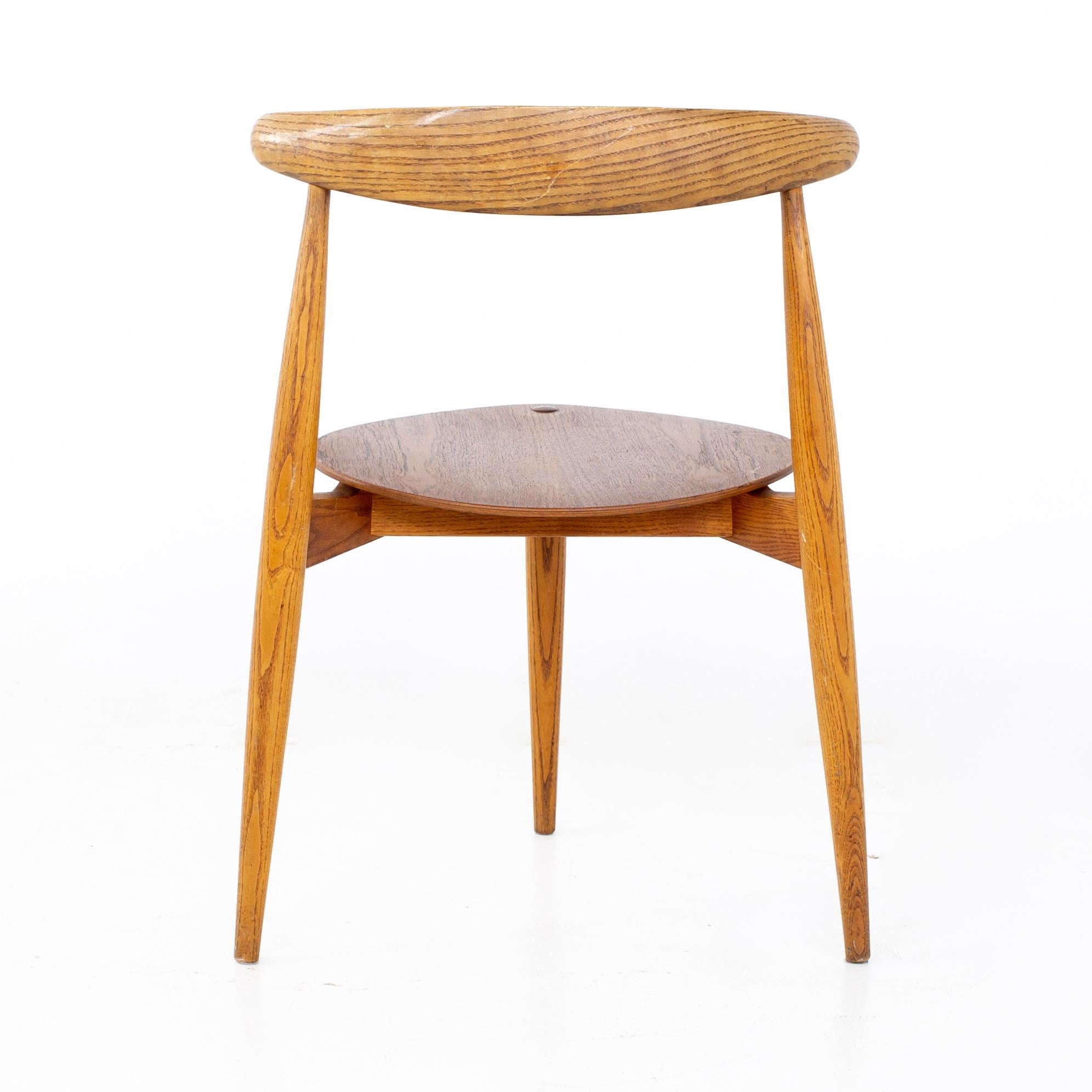 Hans Olsen Mid Century Teak Dining Chairs, Set of 4 3