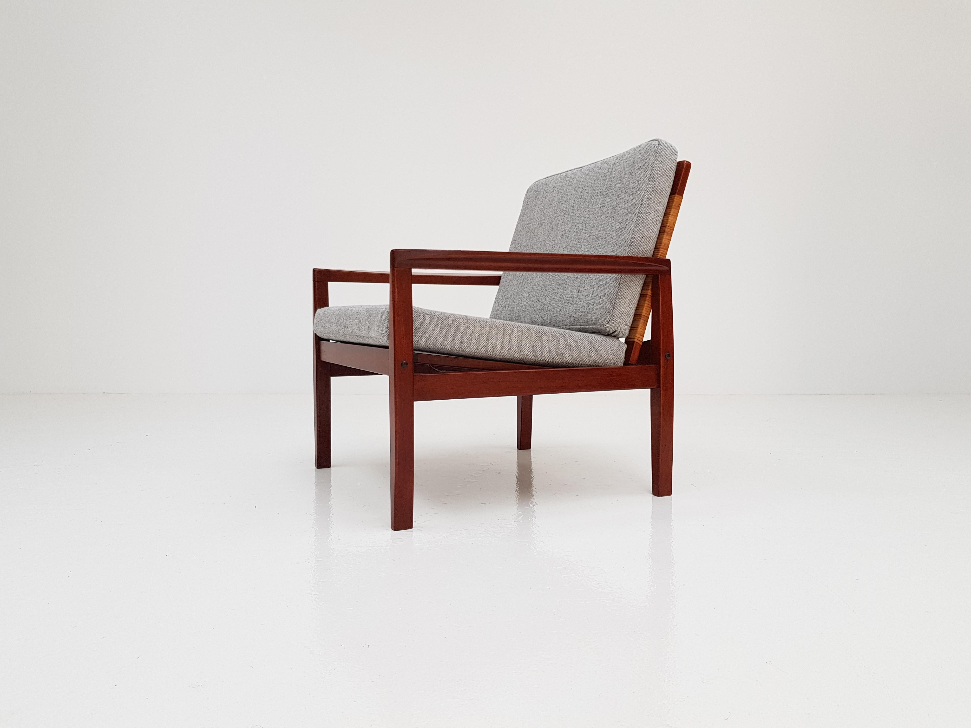 Hans Olsen Model 519 Easy Chair for Juul Kristensen, Denmark, 1950s 5