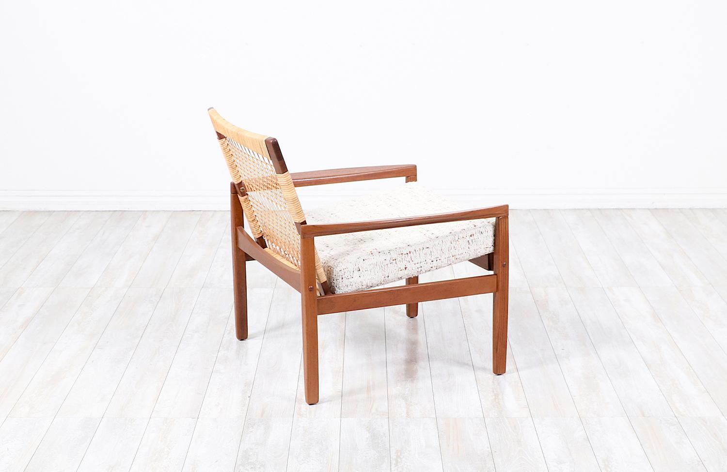 Danish Expertly Restored - Hans Olsen Model-519 Teak Lounge Chair for Juul Kristensen