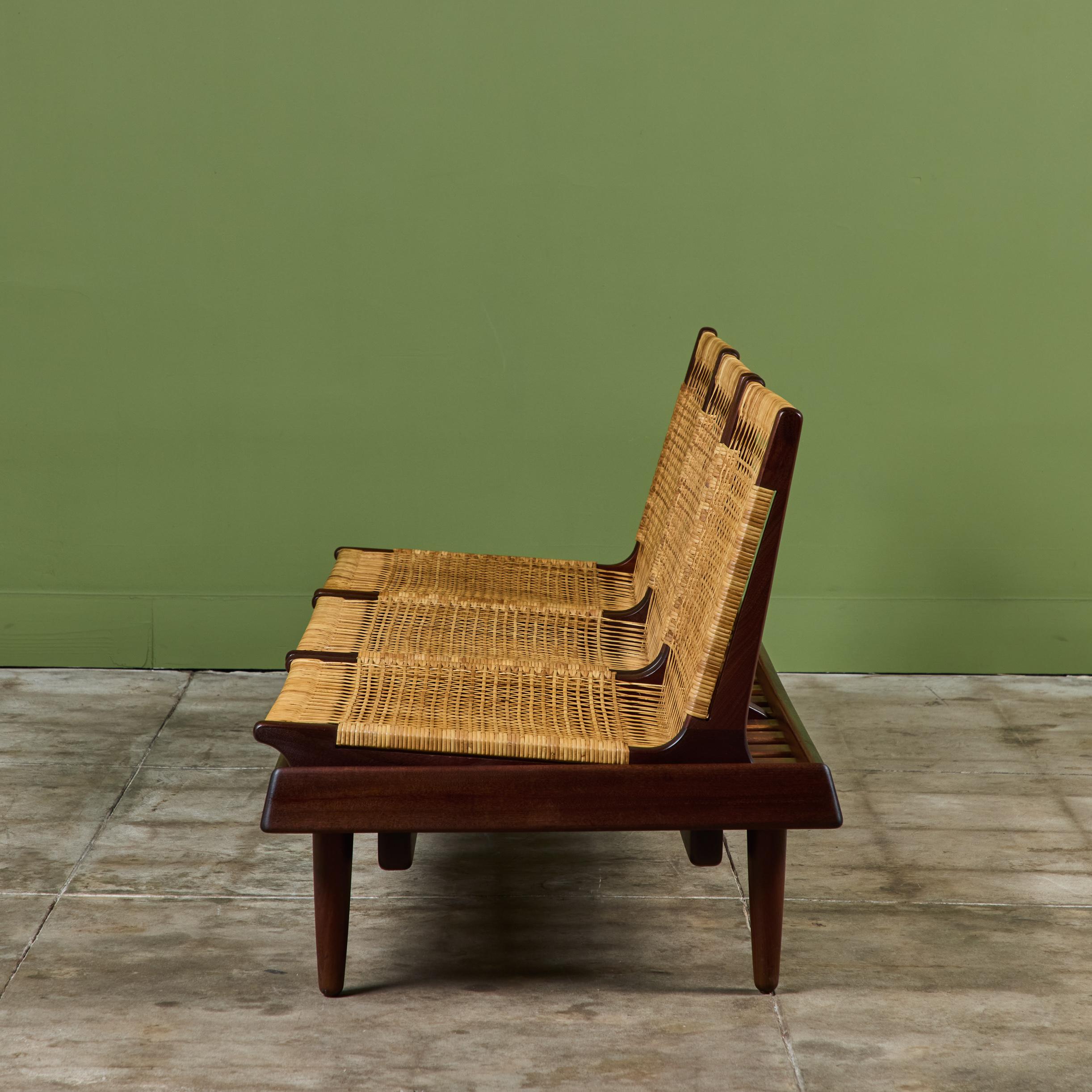 Hans Olsen Modular Sofa for Bramin In Good Condition For Sale In Los Angeles, CA