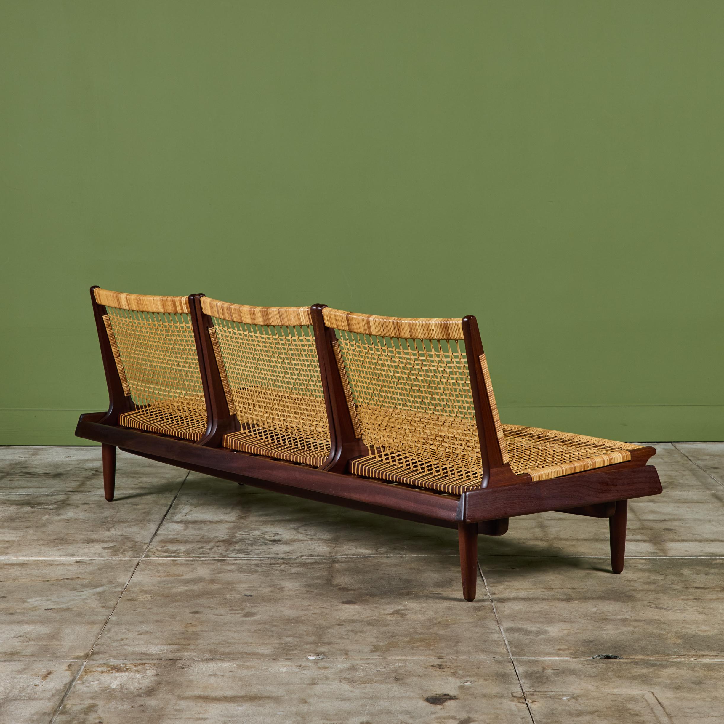 Cane Hans Olsen Modular Sofa for Bramin For Sale
