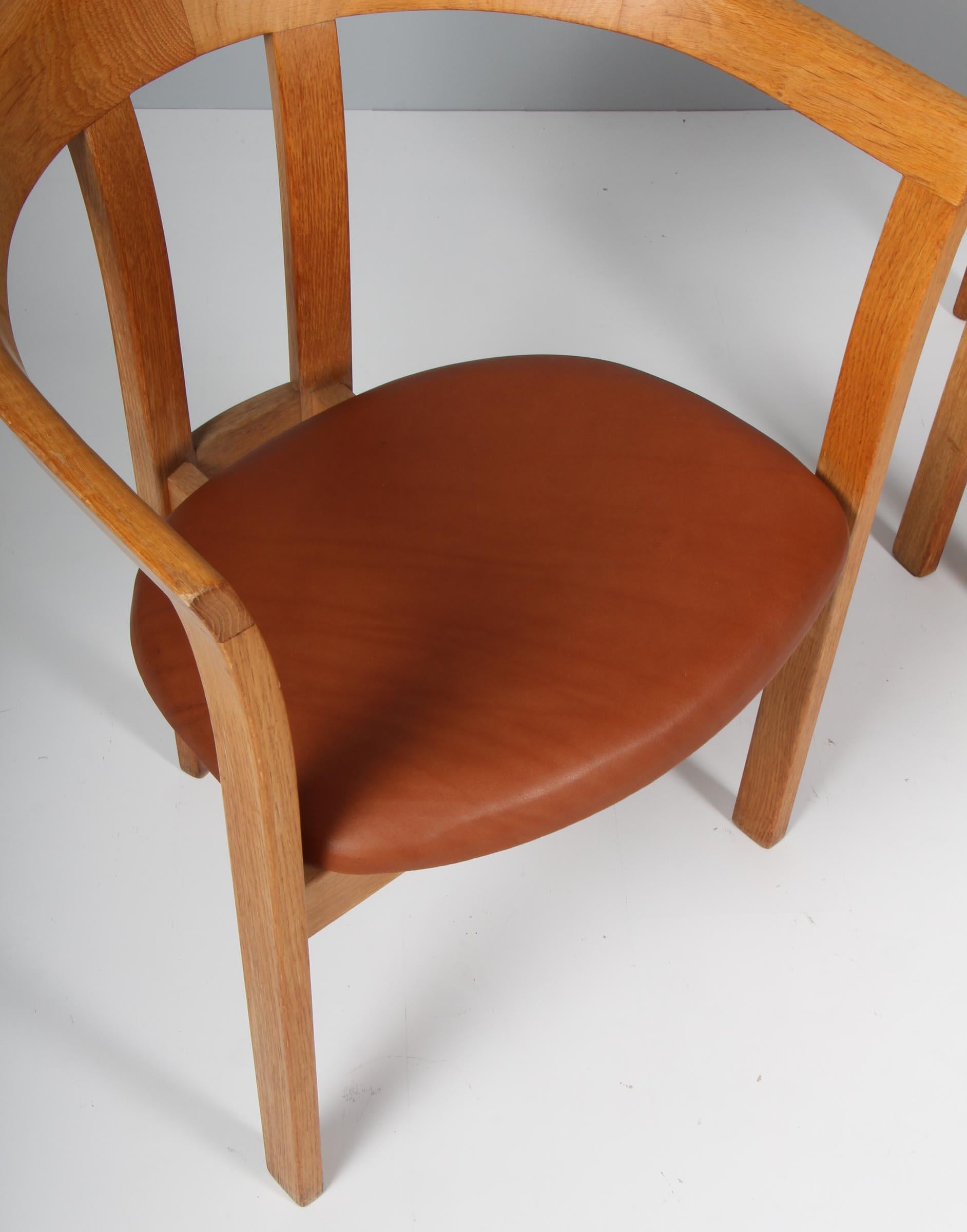 Hans Olsen Pair of Armchairs In Good Condition For Sale In Esbjerg, DK