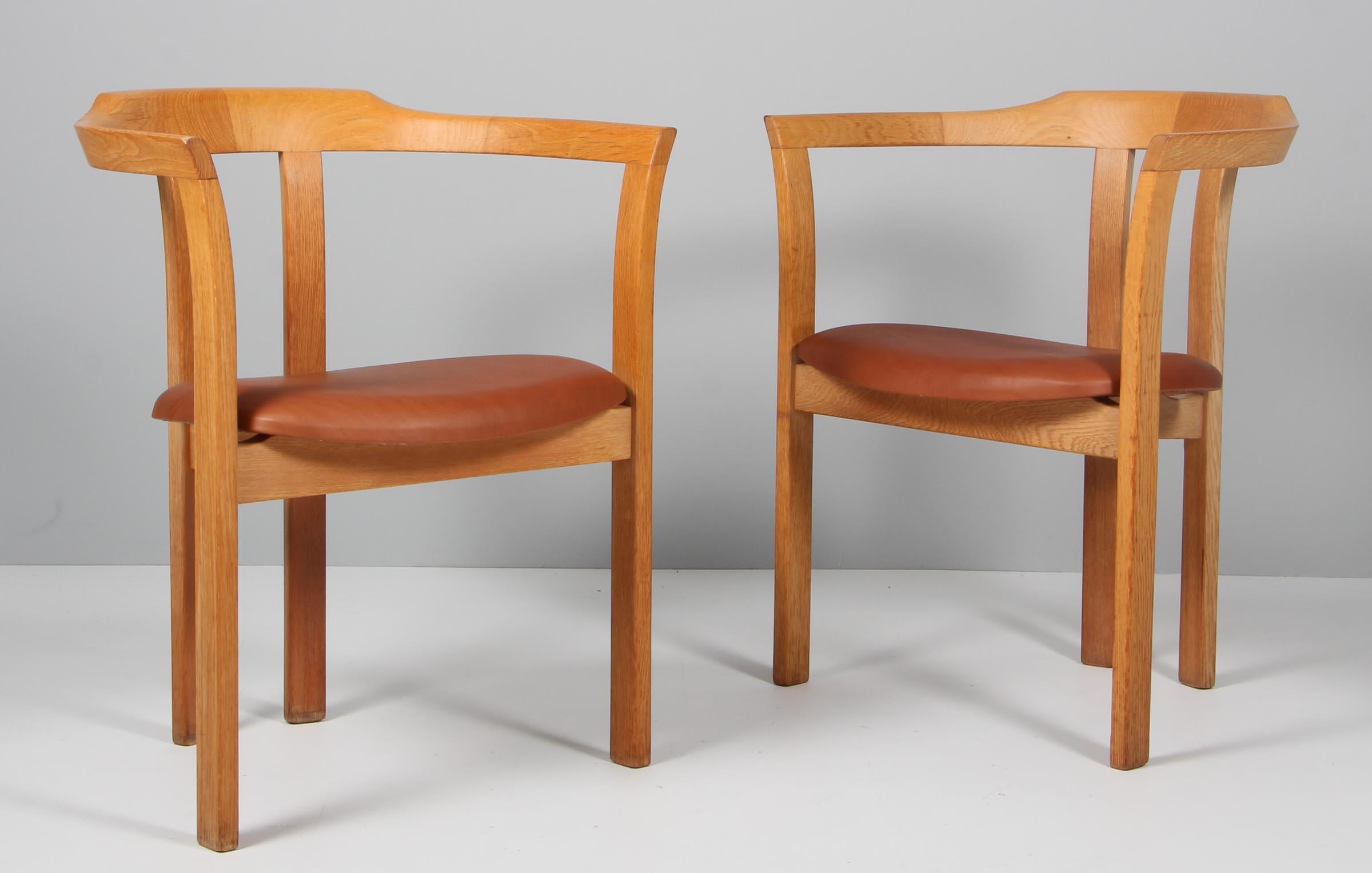 Hans Olsen Pair of Armchairs For Sale 1