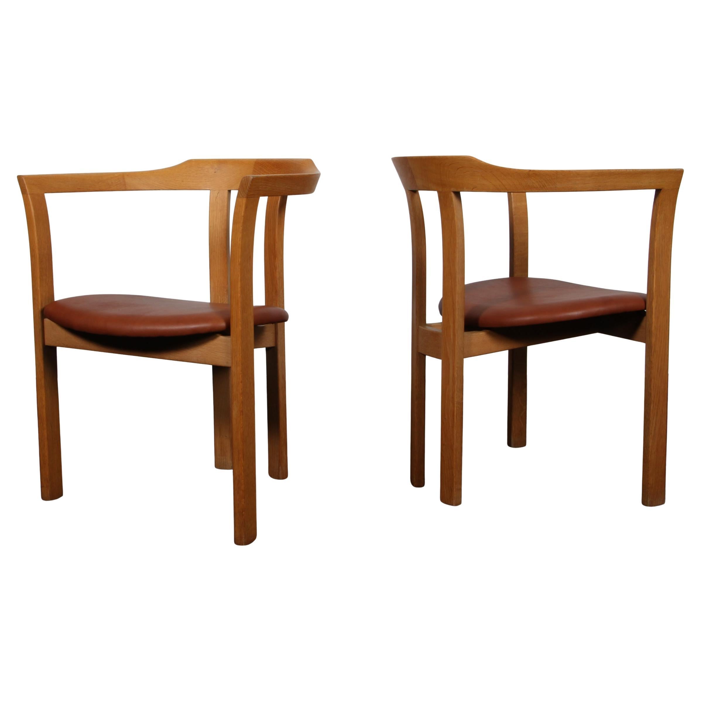 Hans Olsen Pair of Armchairs For Sale