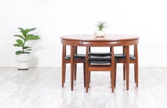 Juego de Comedor Hans Olsen "Roundette" con Hoja de Mariposa para Frem Rølje