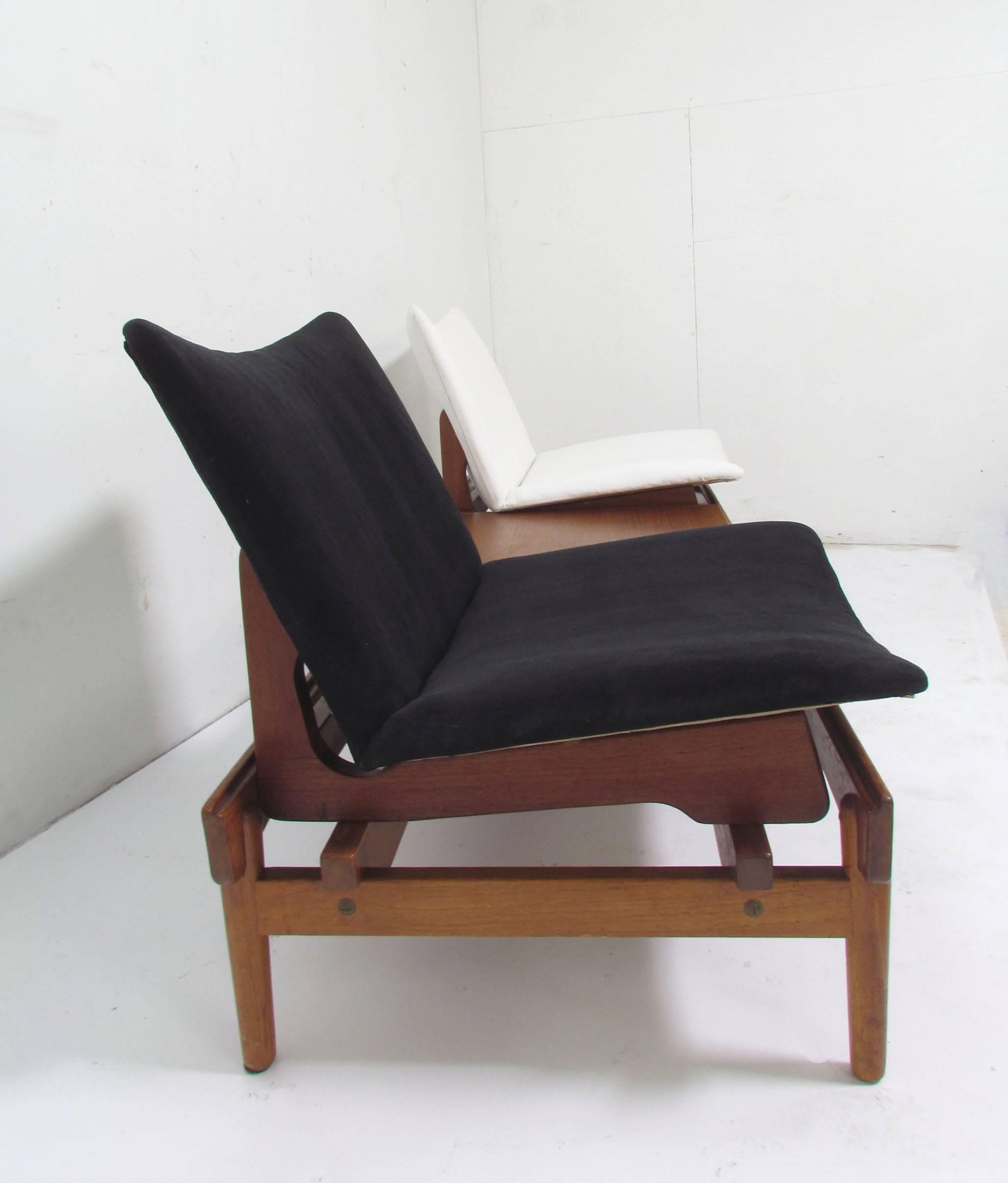 Hans Olsen „Series 137“ Dänisches Teakholz-Sofa oder Bank für N.A. Jorgensens, Bramin 3