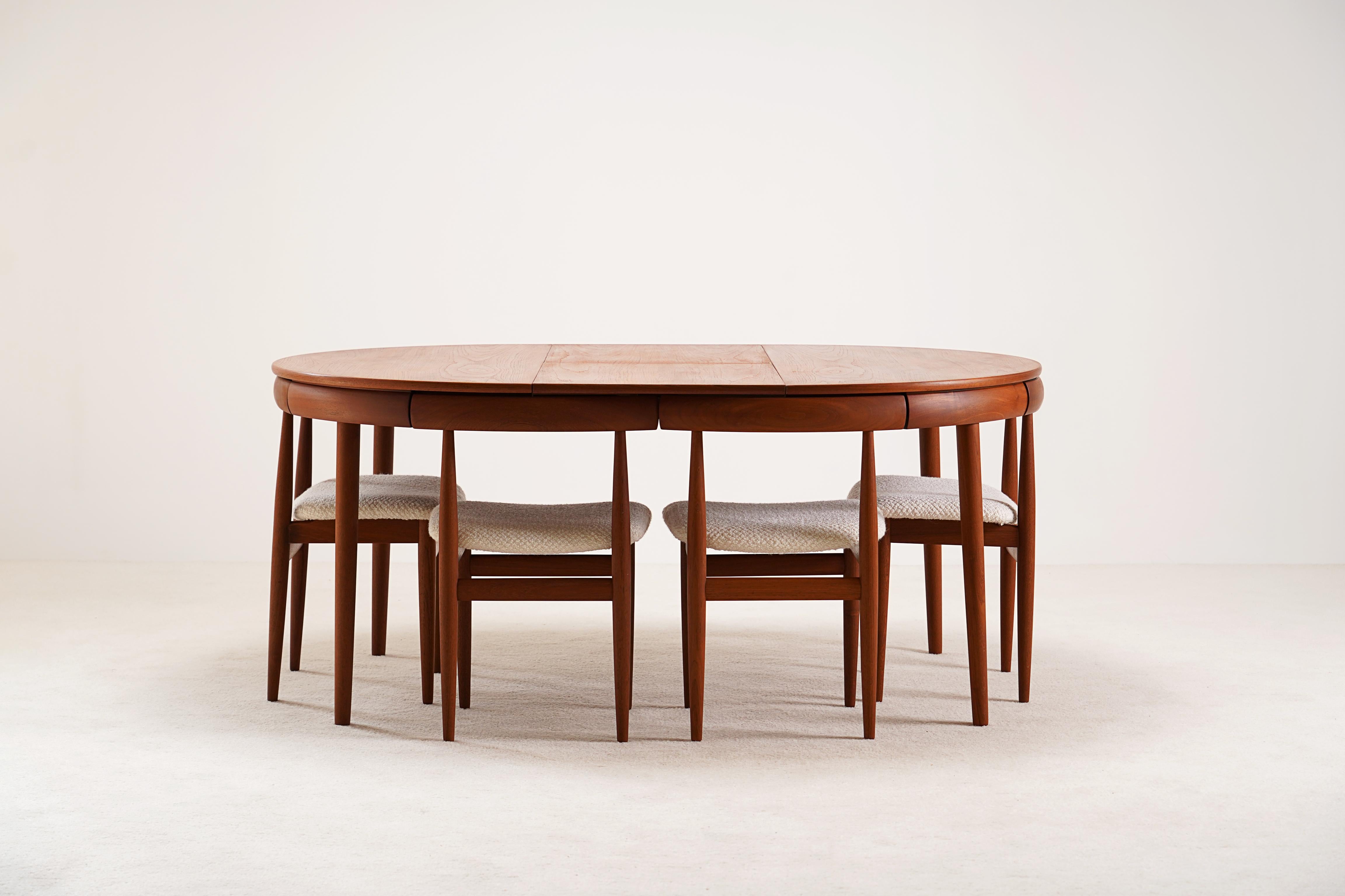 Hans Olsen, Teak Dining Set Model 