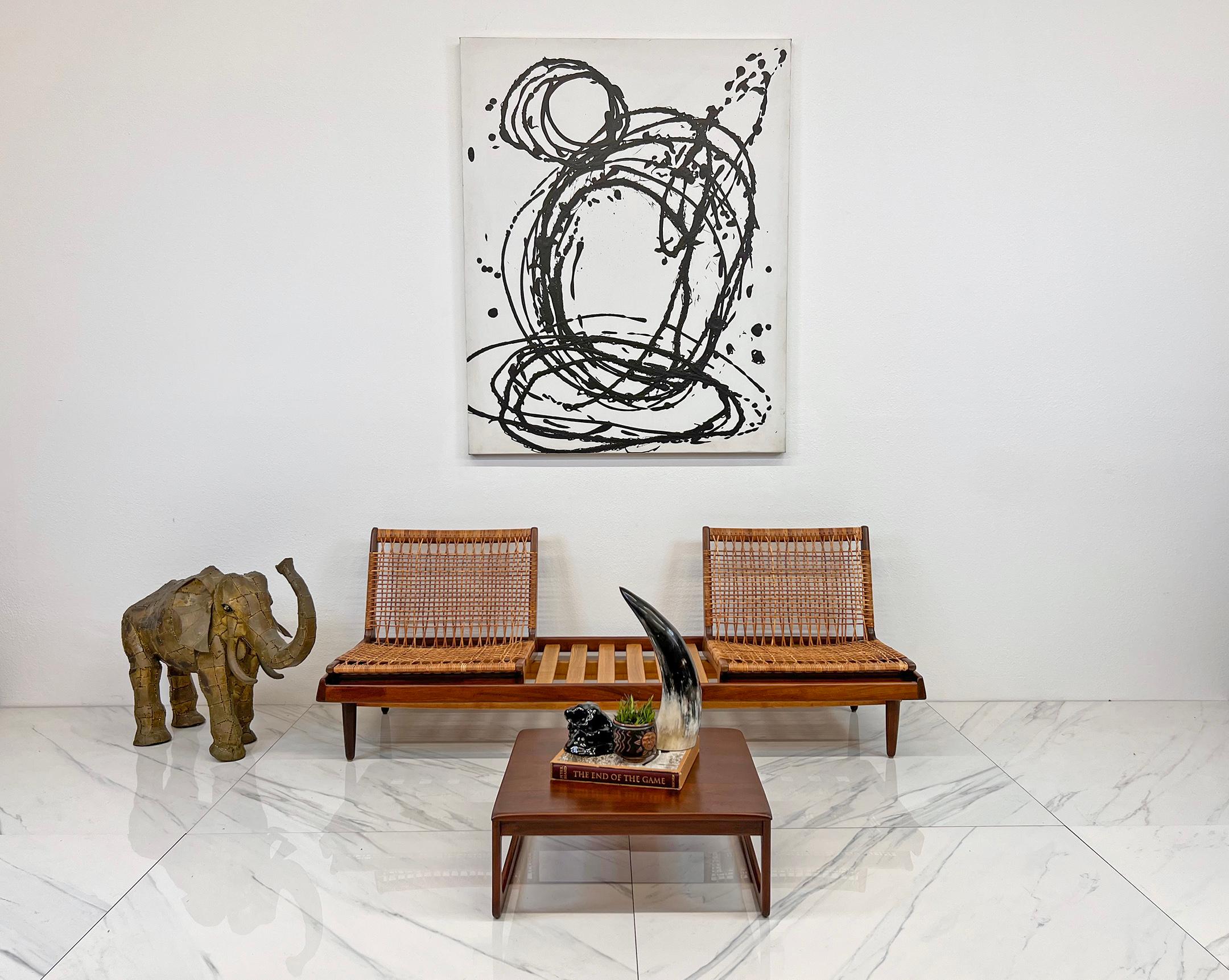 Mid-Century Modern Hans Olsen, siège modulaire en teck pour Bramin, Danemark, années 1950 en vente