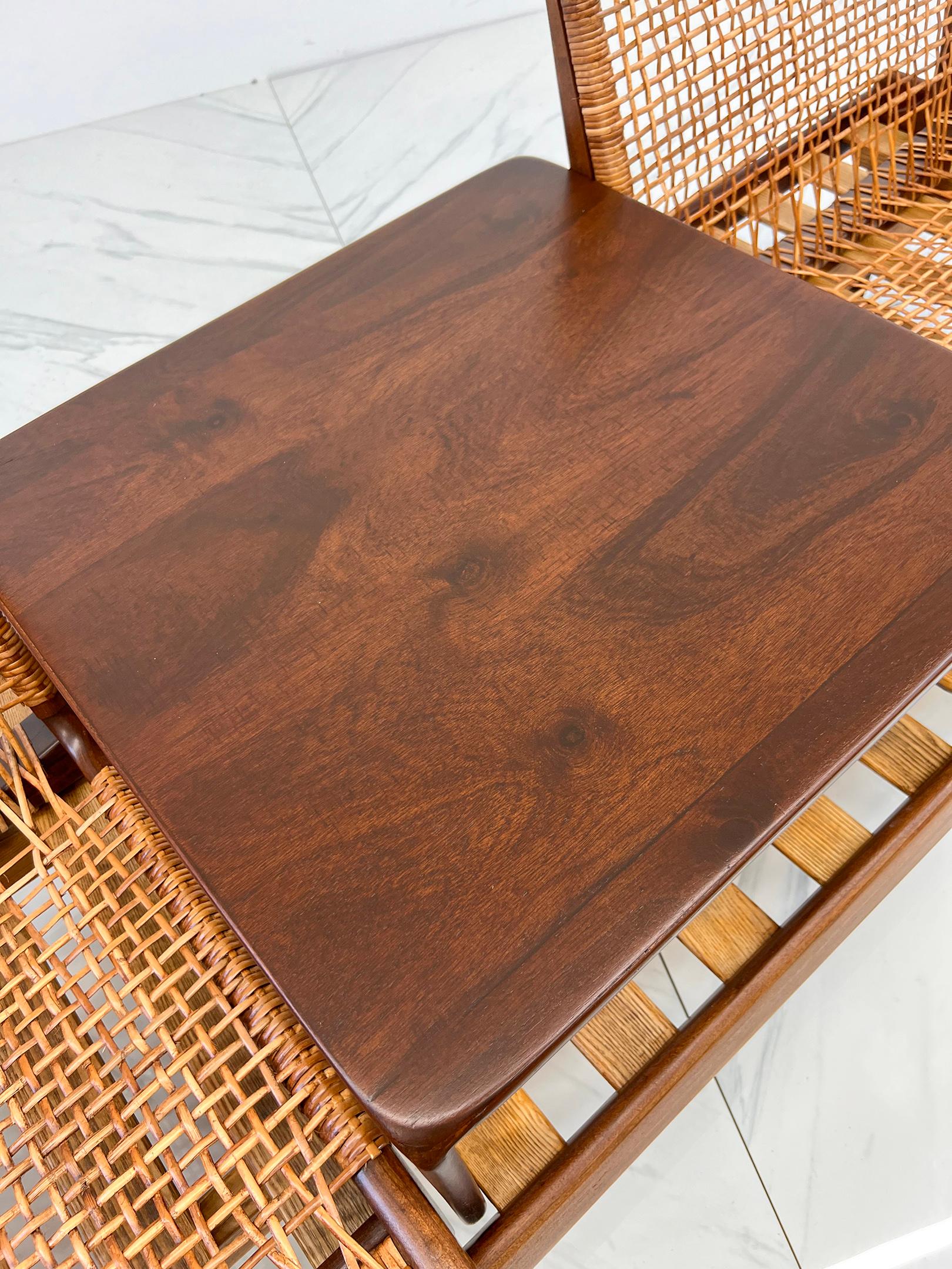 Hans Olsen, siège modulaire en teck pour Bramin, Danemark, années 1950 en vente 2