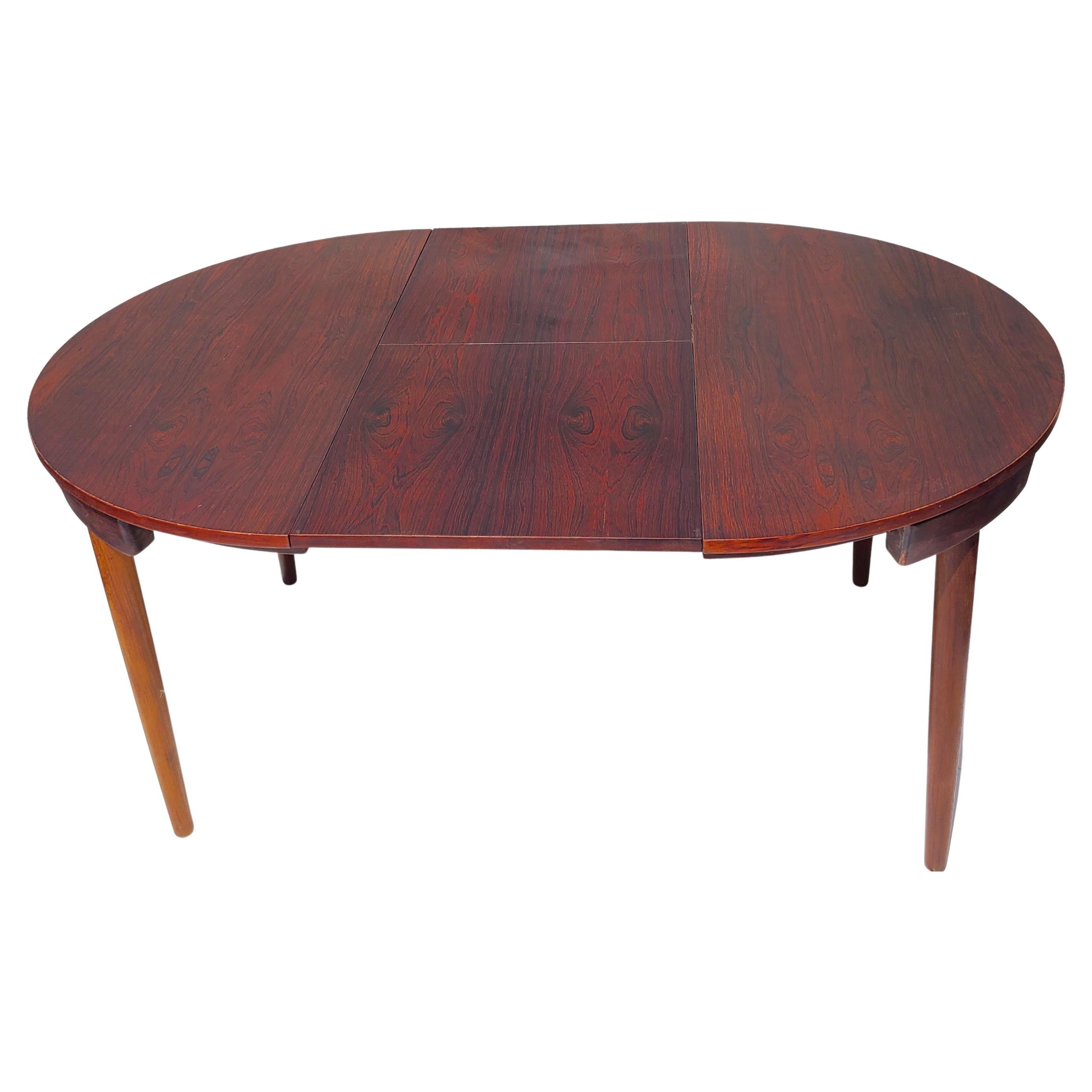 Hans Olsen Rosewood Danish Dining Table Frem Røjle 9