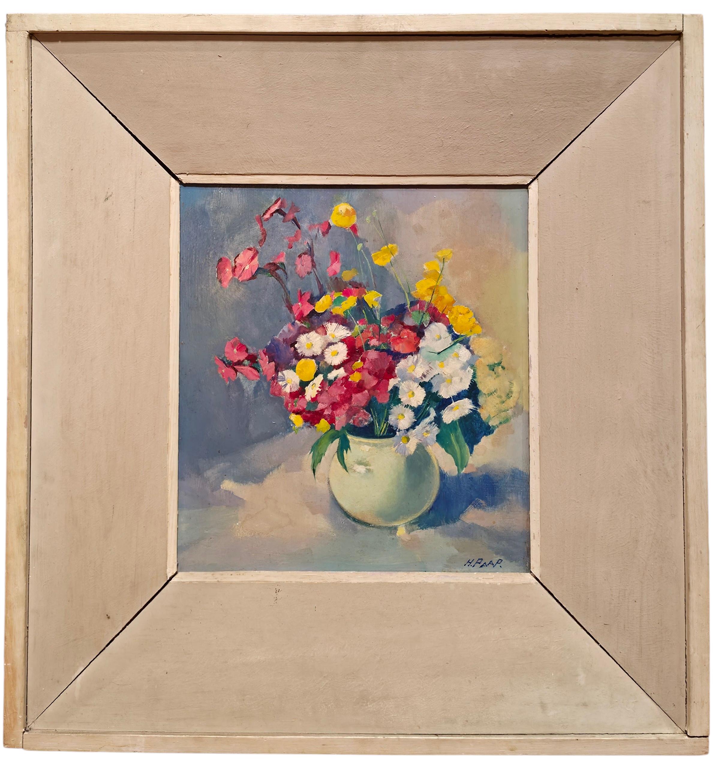 Still-Life Painting di Hans Paap - Un bel bouquet