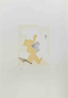 Composición - Aguafuerte de Hans Richter - 1973
