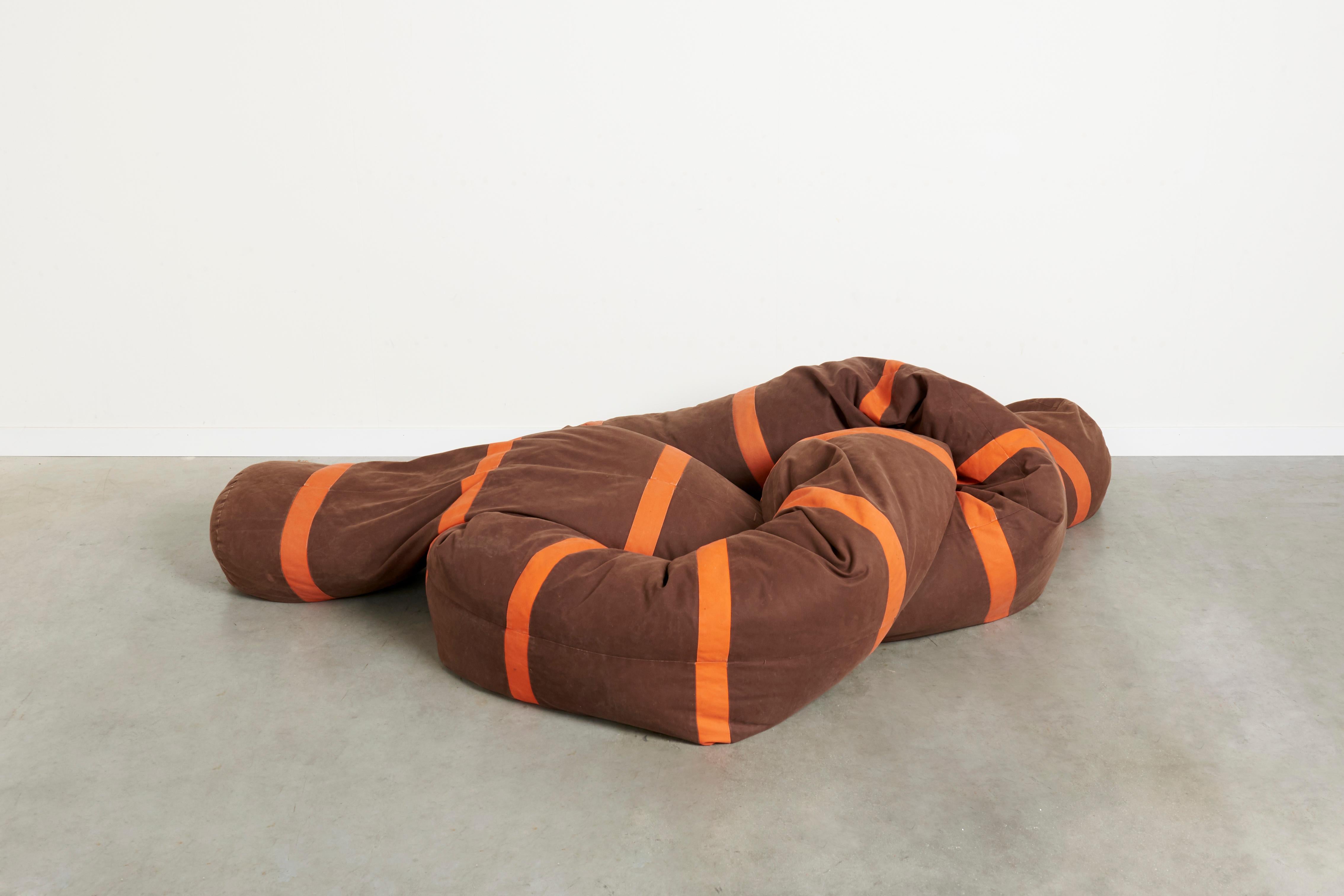 Hans Roebers Snake lounge chair / sofa, 1960s 3