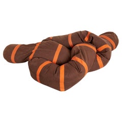 Hans Roebers Snake lounge chair / sofa, 1960s