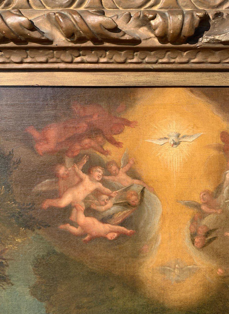 Hans Rottenhammer workshop - Early 17th century figure painting - Baptism Christ For Sale 9