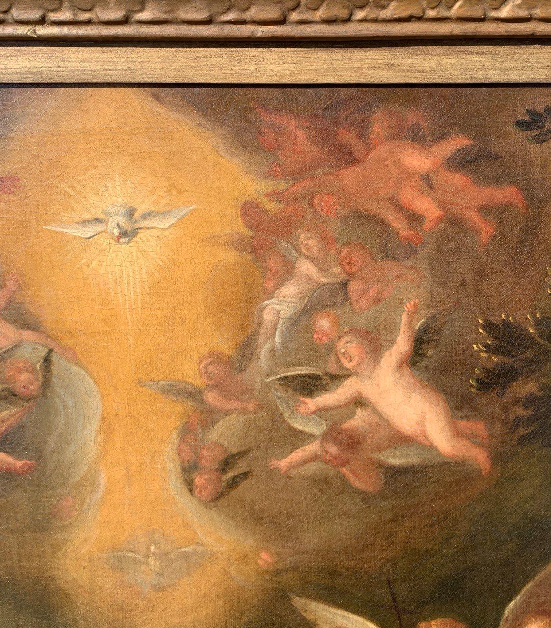 Hans Rottenhammer workshop - Early 17th century figure painting - Baptism Christ For Sale 10