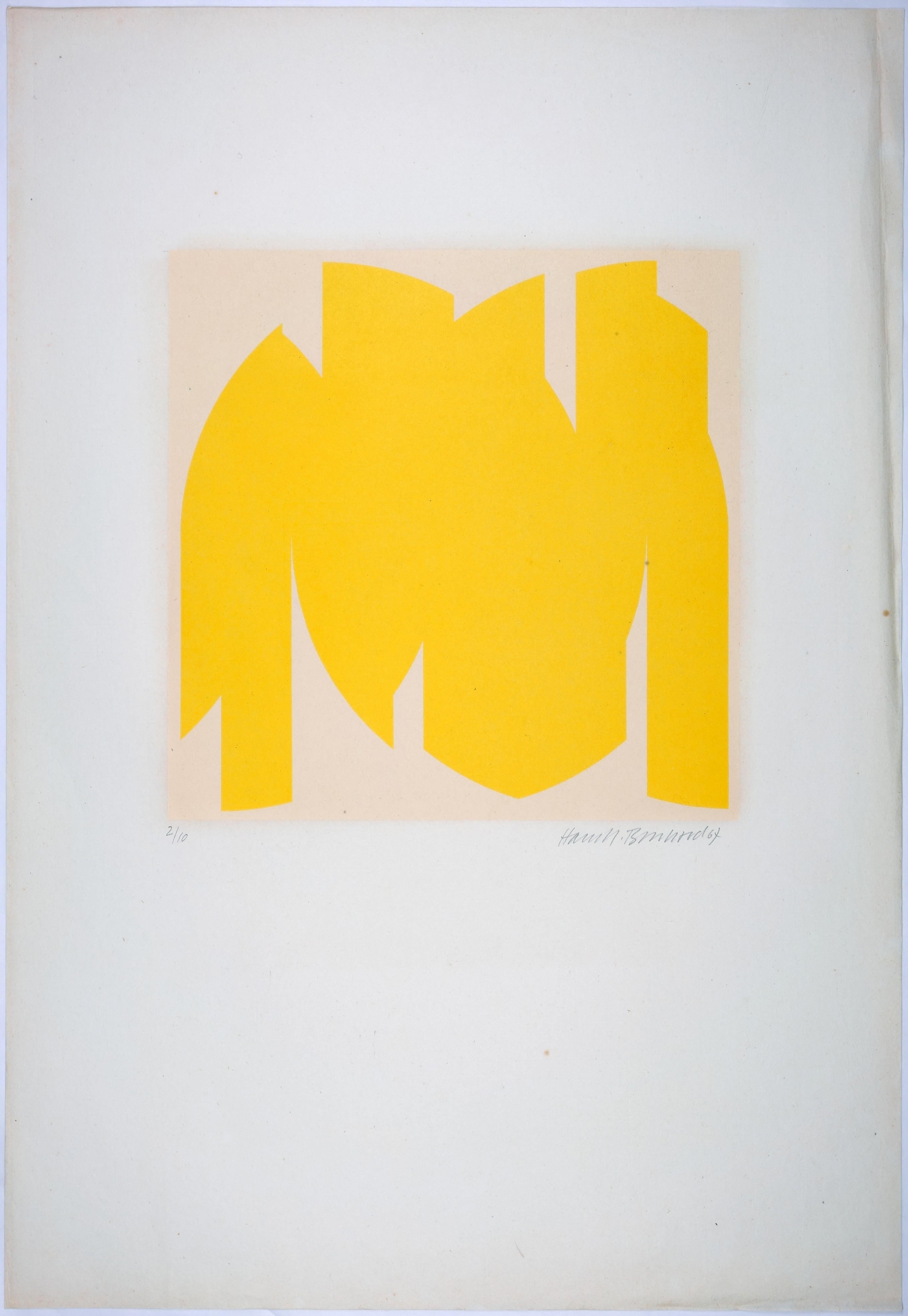 Sei variazioni su un tema circolare / - Le proporzioni musicali del cerchio - - Print Minimalismo di Hans Rudolf Bosshard
