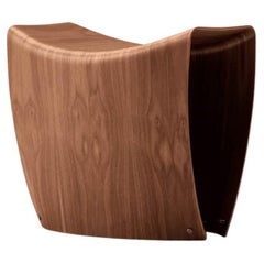 Tabouret Hans Sandgren Jakobsen Gallery, noyer laqué, 1998 pour Fredericia