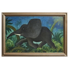 Hans Scherfig, "Running Elephant"
