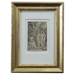 Hans Sebald Beham (1500 Nuremberg - 1550 Fráncfort del Meno) "Judicium des Paris"