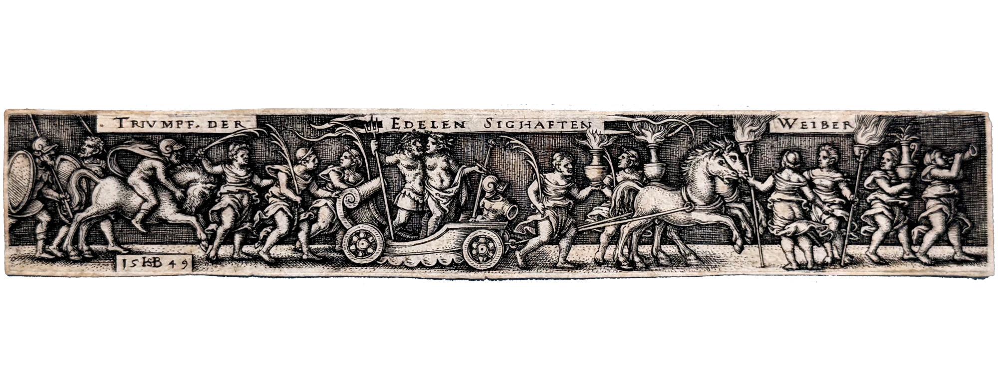 Triumphfzug, from Triumphfzug der edelen sighaften Weiber