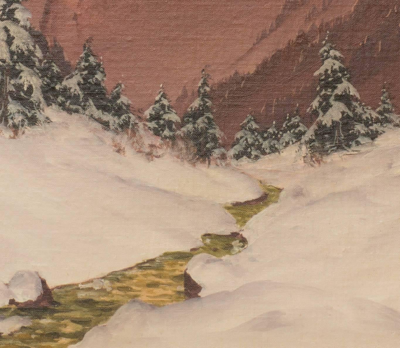 The Kaisertal - Painting by Hans Smatlak Barma