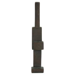 Hans Steinbremmer Figure géométrique en bronze