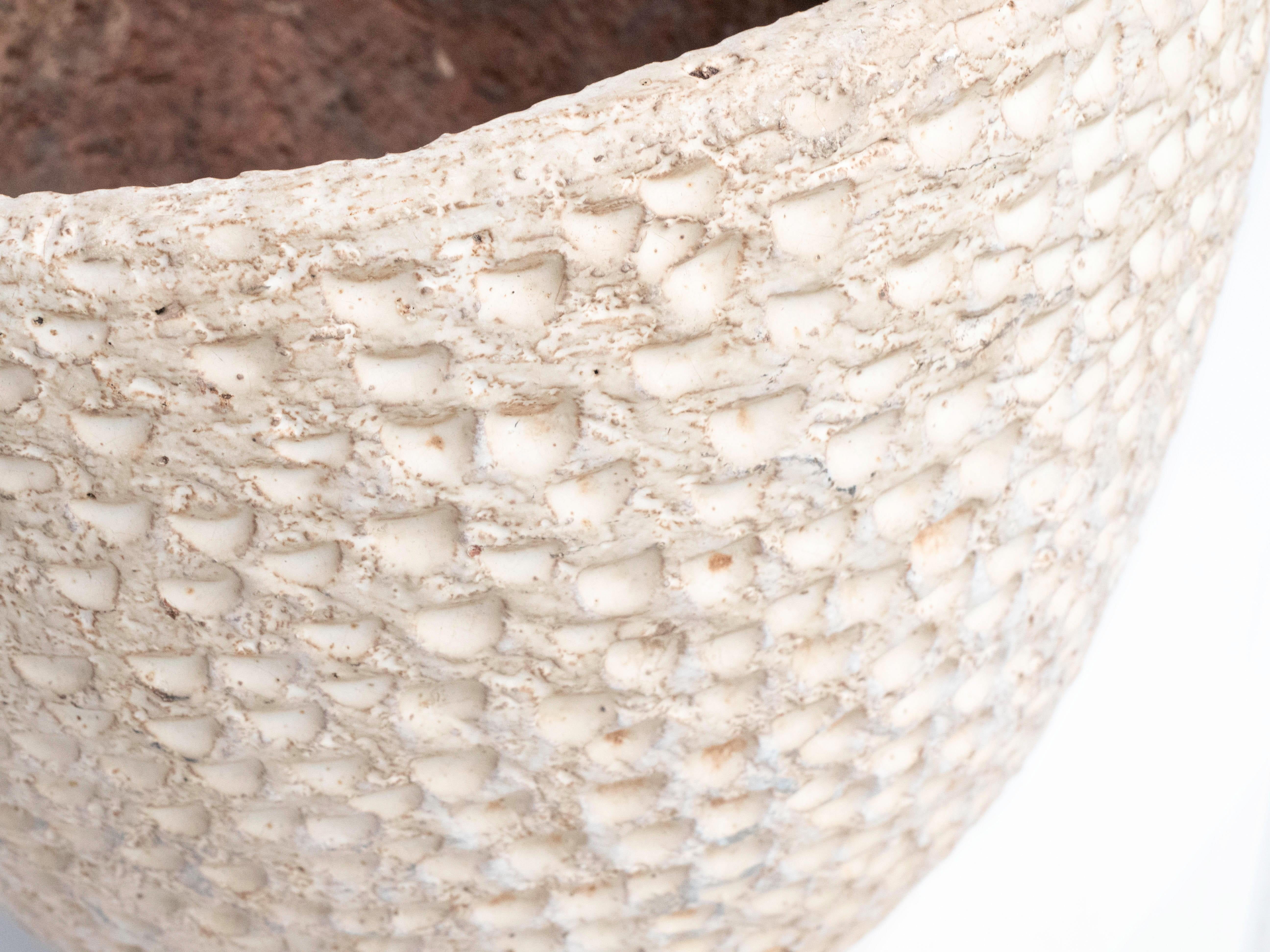 Jardinera Pulgar Esmaltada Crema Hans Sumpf en venta 3