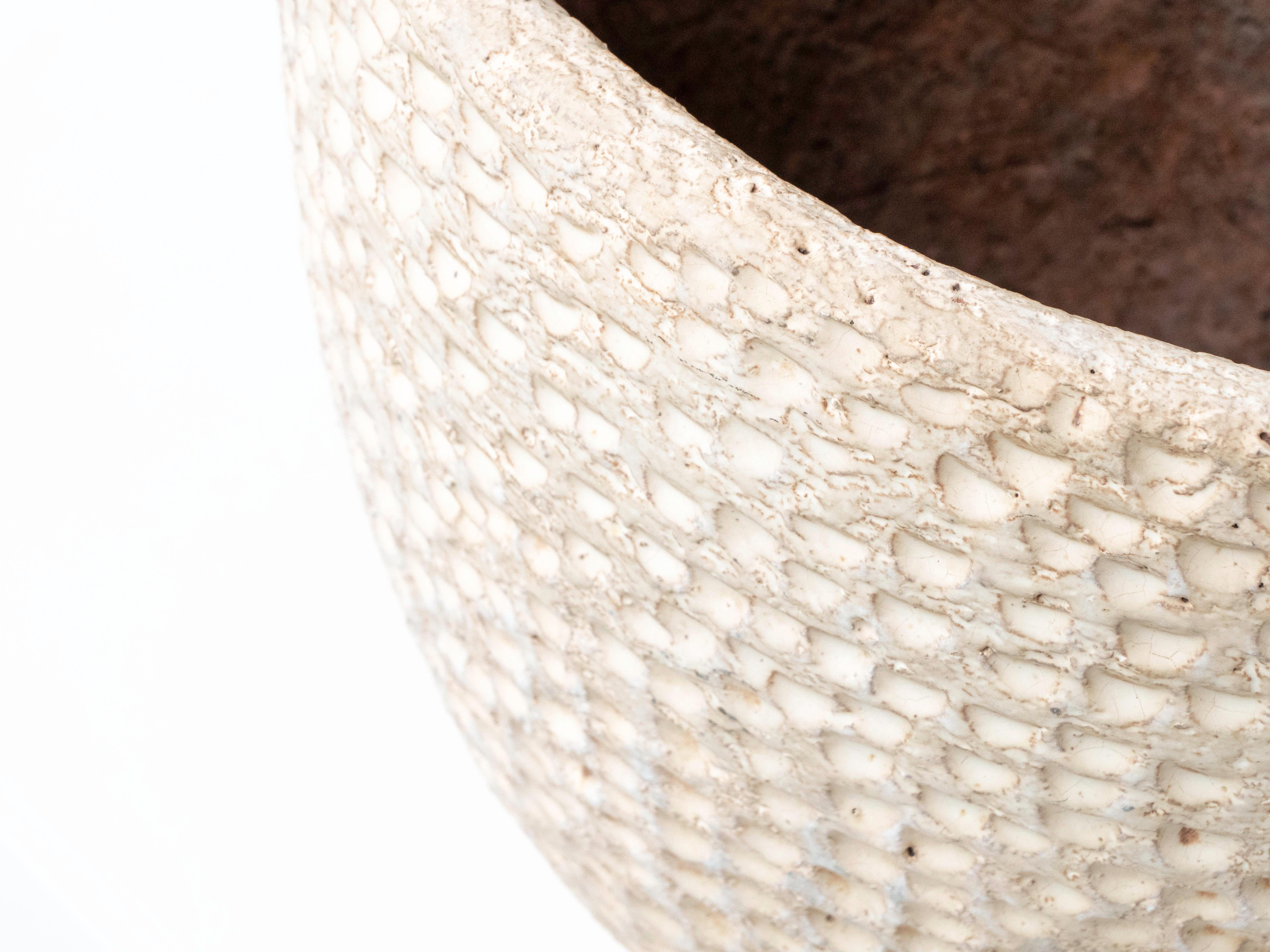Jardinera Pulgar Esmaltada Crema Hans Sumpf Estadounidense en venta