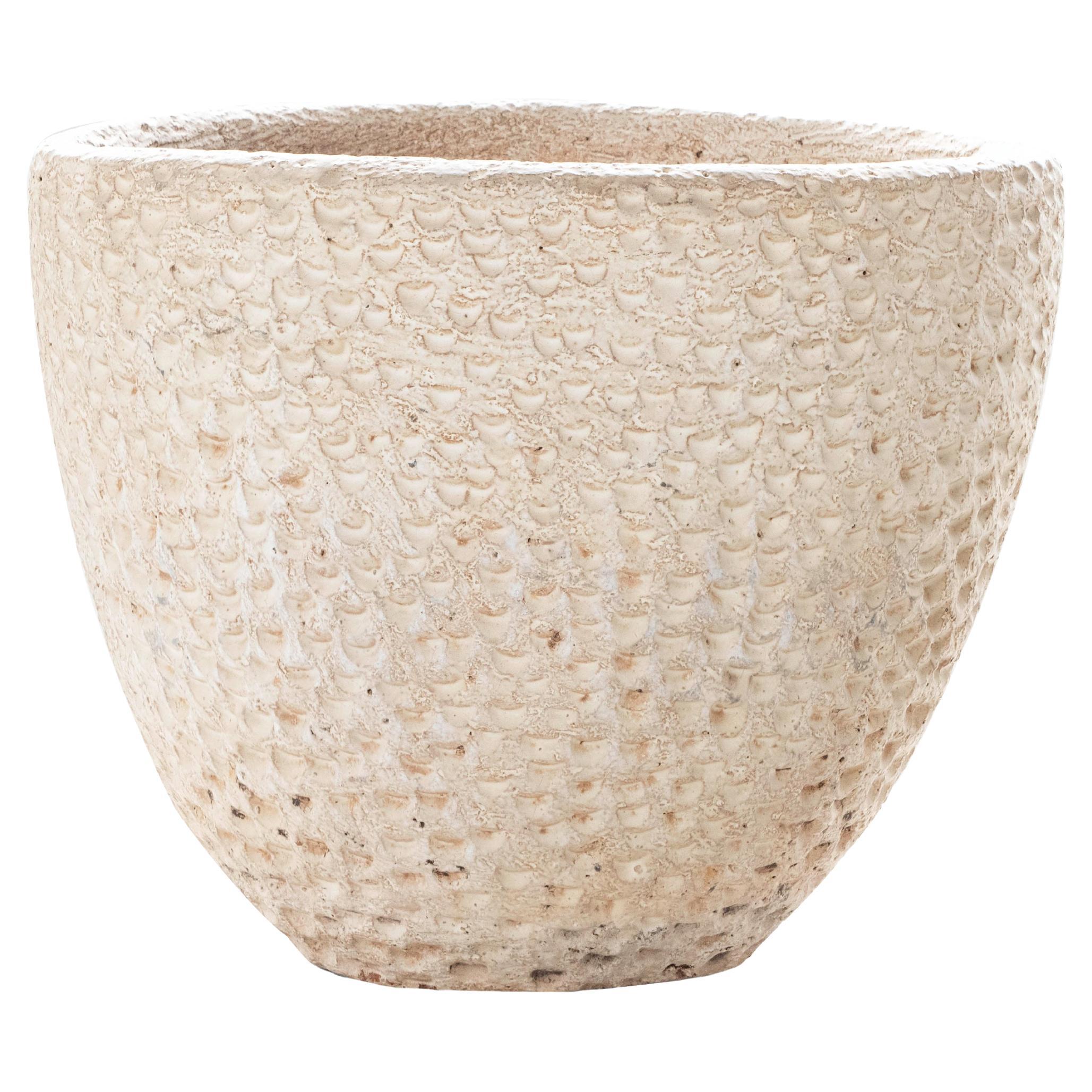 Jardinera Pulgar Esmaltada Crema Hans Sumpf en venta