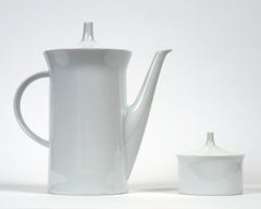 Hans-Theo Baumann für Rosenthal Studioline, Kaffeekanne und Zuckerkanne, 1950er Jahre