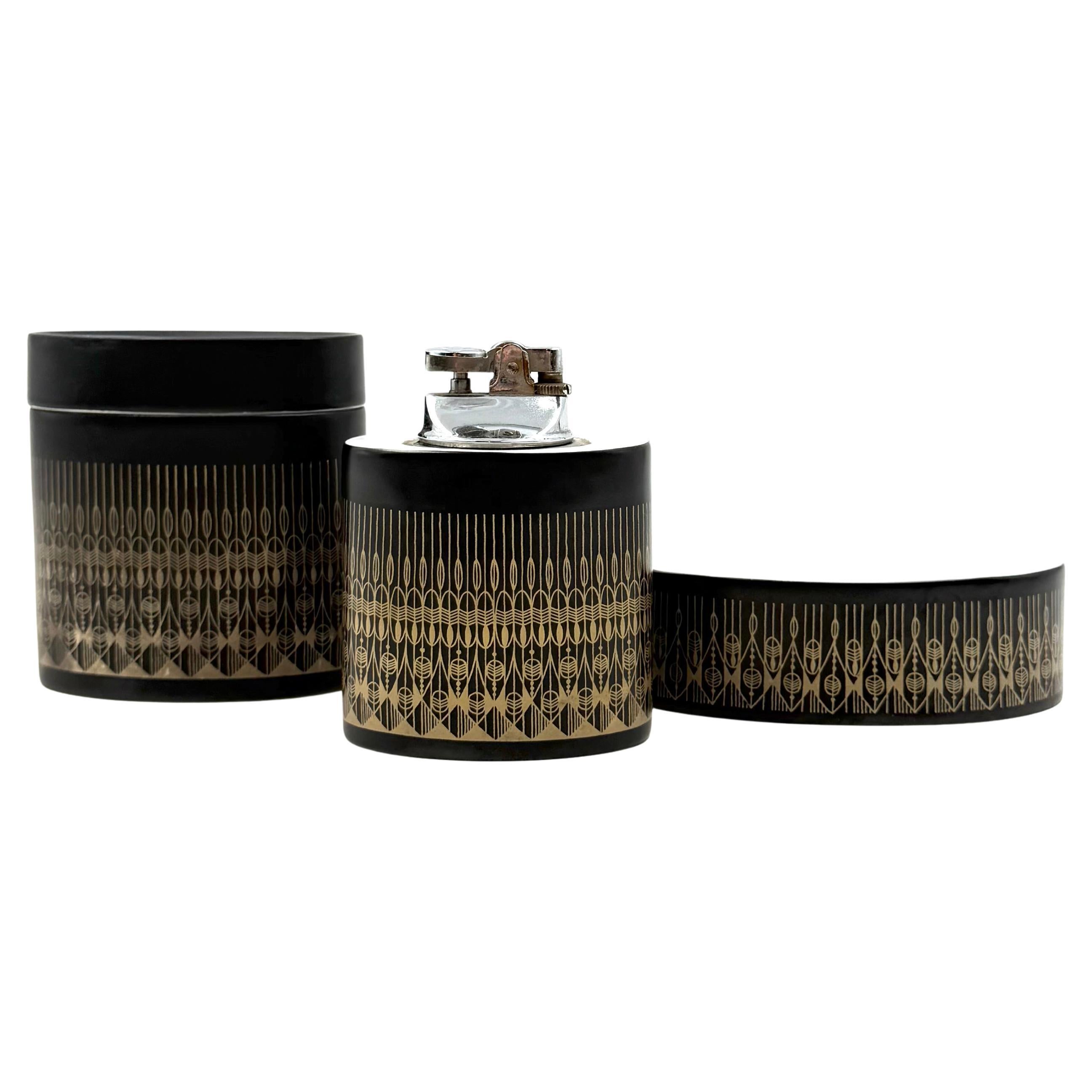 Hans Theo Baumann, Hollywood regency  smoking set, Rosenthal Germany 1970s in vendita