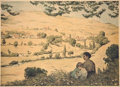 Paisaje estival del sur de Alemania / - El perfil del paisaje -