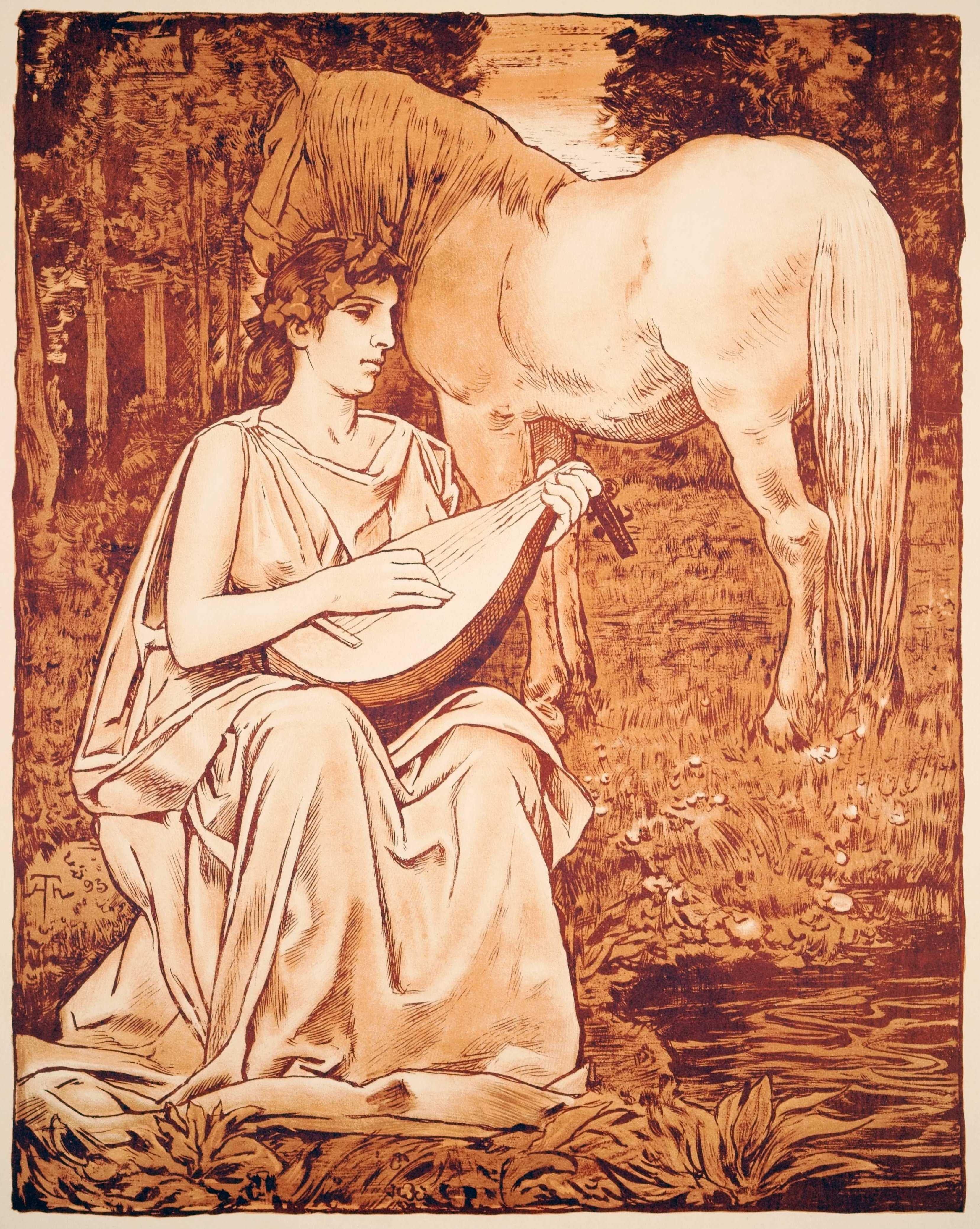 Muse / dans le domaine des muses
