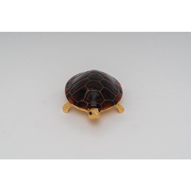 Hollywood Regency Hans Turnwald Signature Collection Turtle Form Covered Dish
