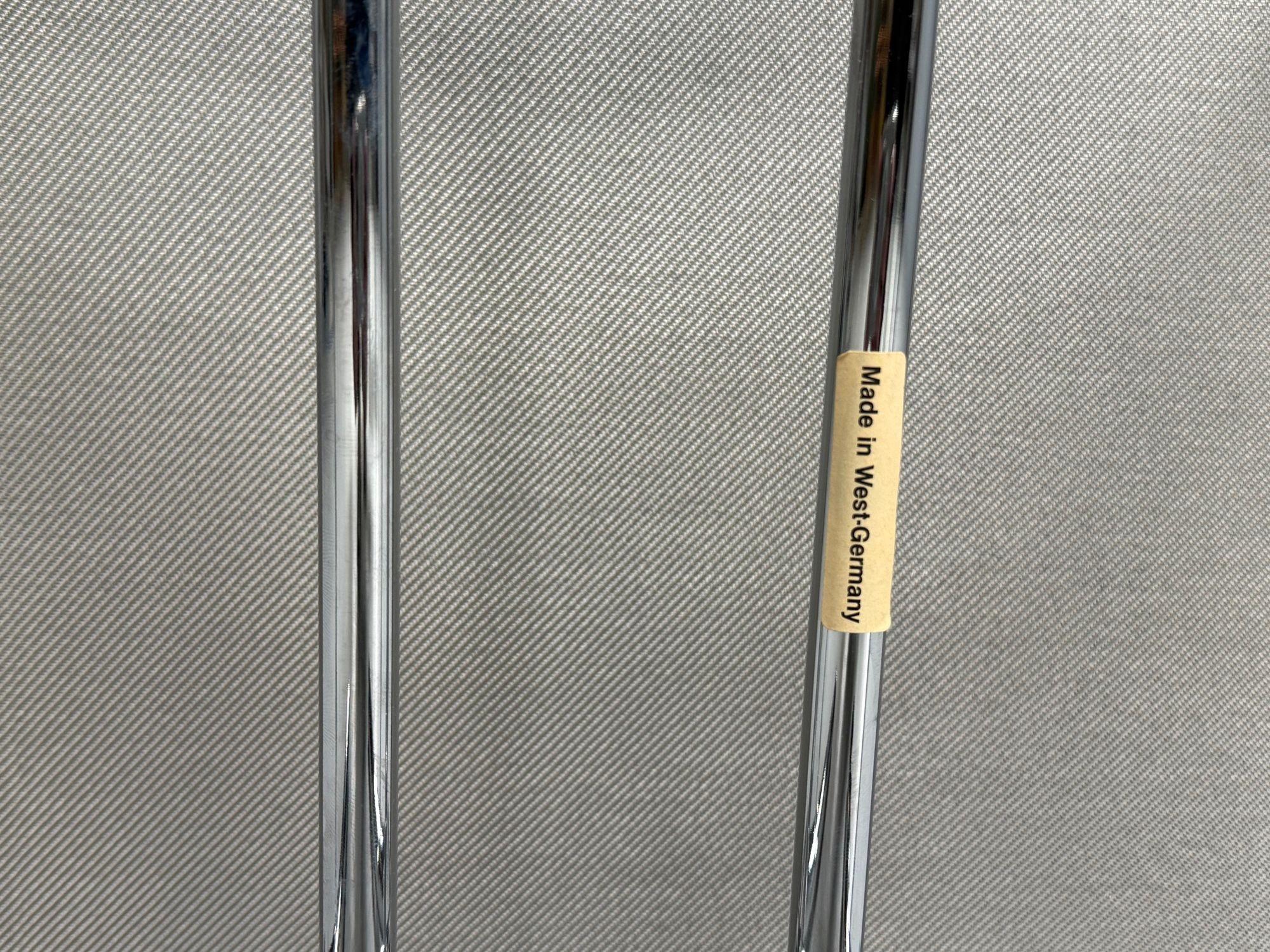 Hans Ullrich Bitsch, Acero cromado, Aluminio, Taburetes, Alemania, Década de 1980 en venta 3