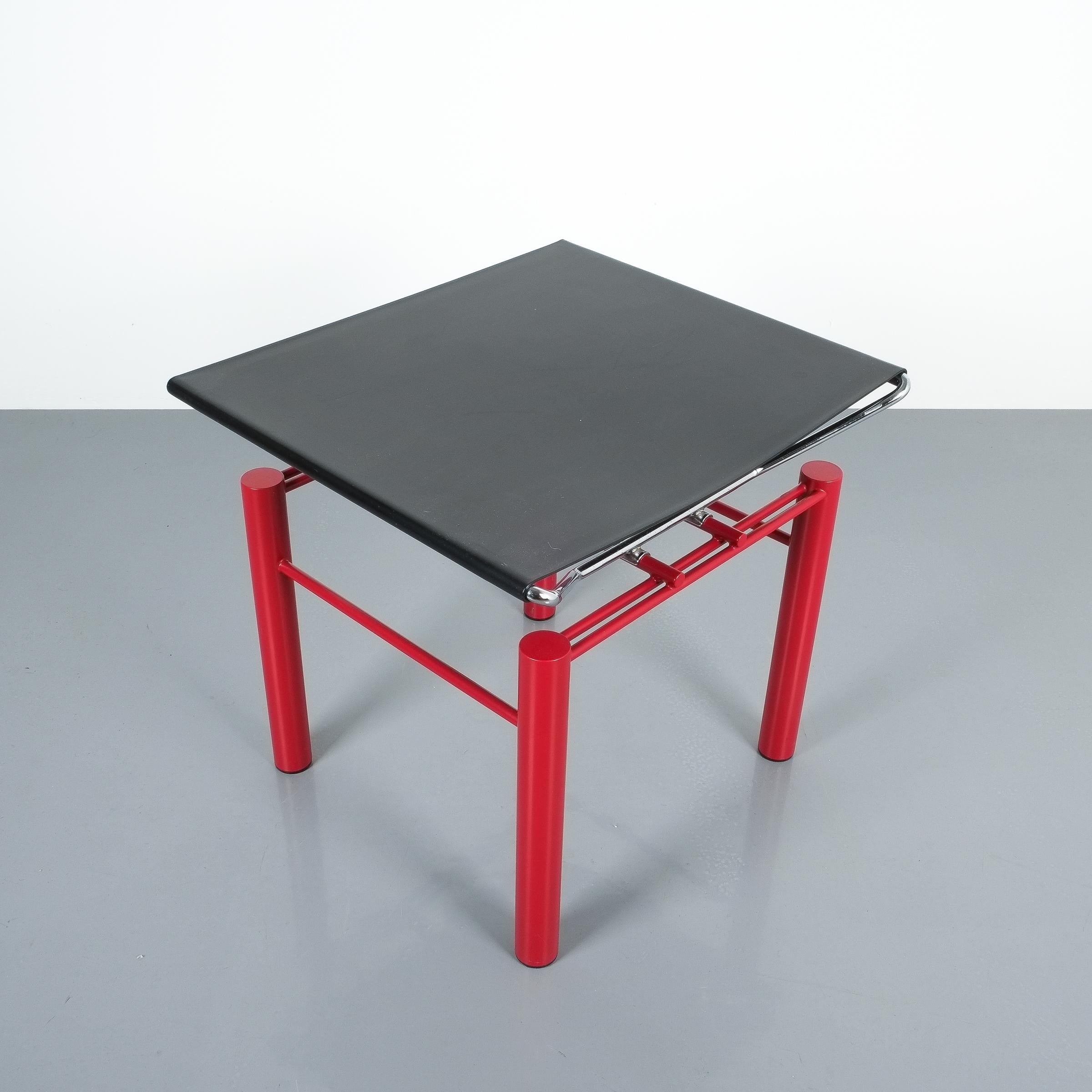 Post-Modern Hans Ullrich Bitsch Side Table Series 8600, circa 1980 For Sale