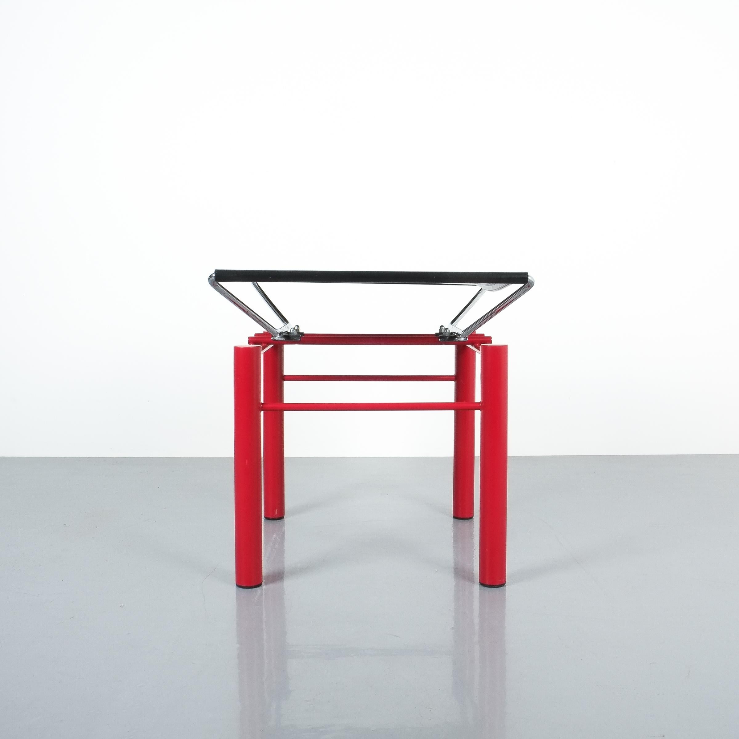 German Hans Ullrich Bitsch Side Table Series 8600, circa 1980 For Sale