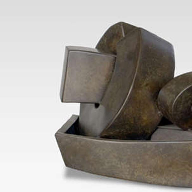 Grecian Voyage - Sculpture by Hans Van de Bovenkamp