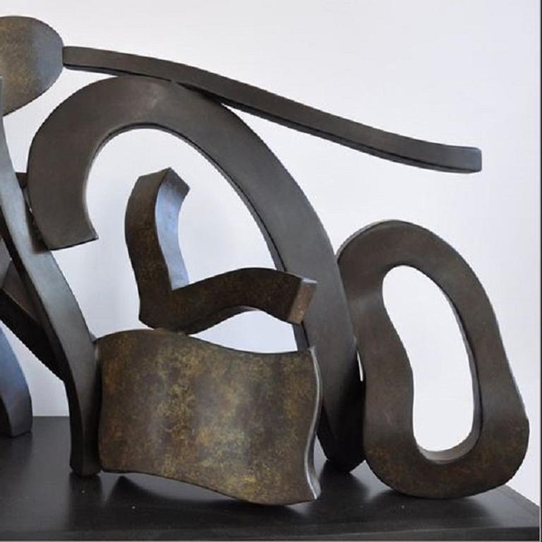 Brief an meine Mutter (Abstrakt), Sculpture, von Hans Van de Bovenkamp
