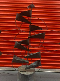 Hans Van De Bovenkamp Kinetic Fountain Sculpture