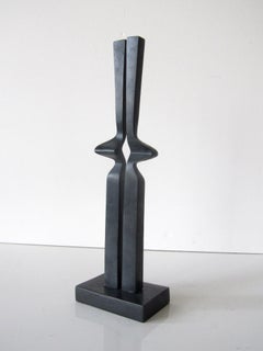 "Itzamna Stella" small bronze sculpture 
