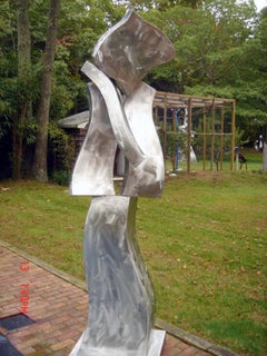 Hans Van De Bovenkamp Muse 3 Abstract Metal Sculpture Large
