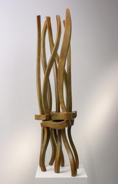 "Ode to Chamberlain" Abstract, Bronze Metal Sculpture, Large-Scale, Outdoors