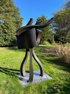 "Tripolemus" Abstract, Bronze Metal Sculpture, Large-Scale, Outdoors