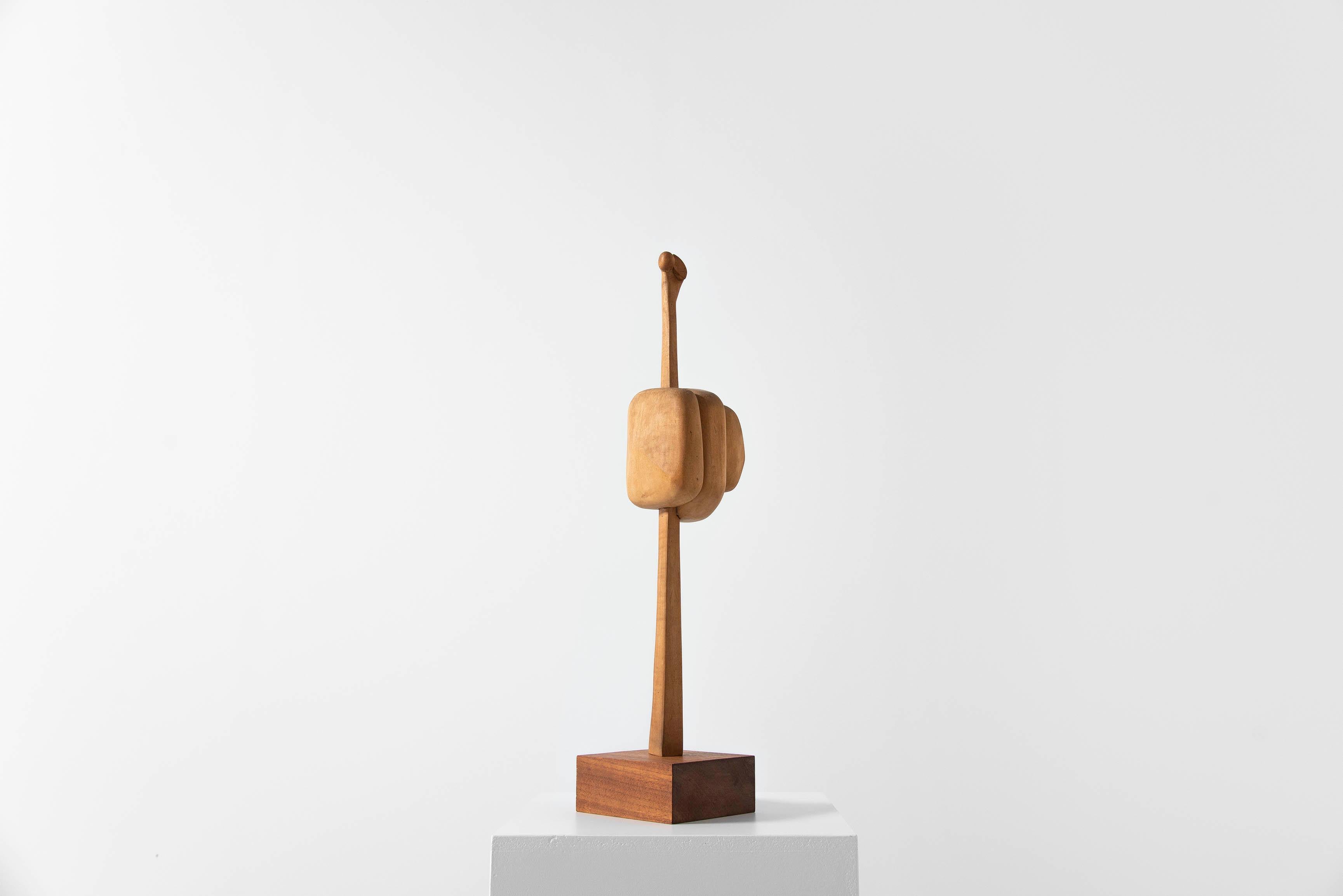 Late 20th Century Hans van Eerd Abstract Modern Sculpture Holland 1978