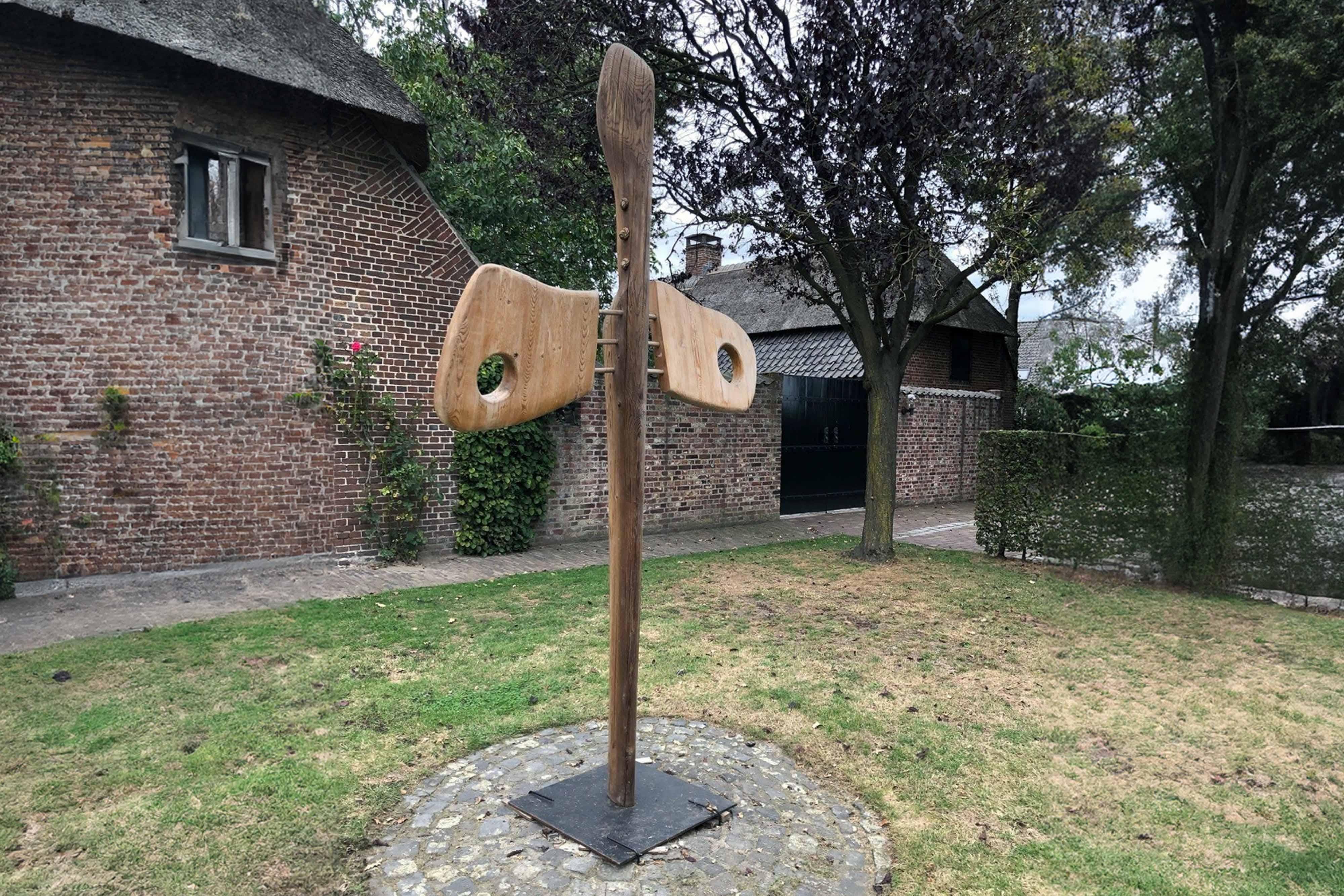 Hans van Eerd escultura monumental Países Bajos 1972 en venta 10