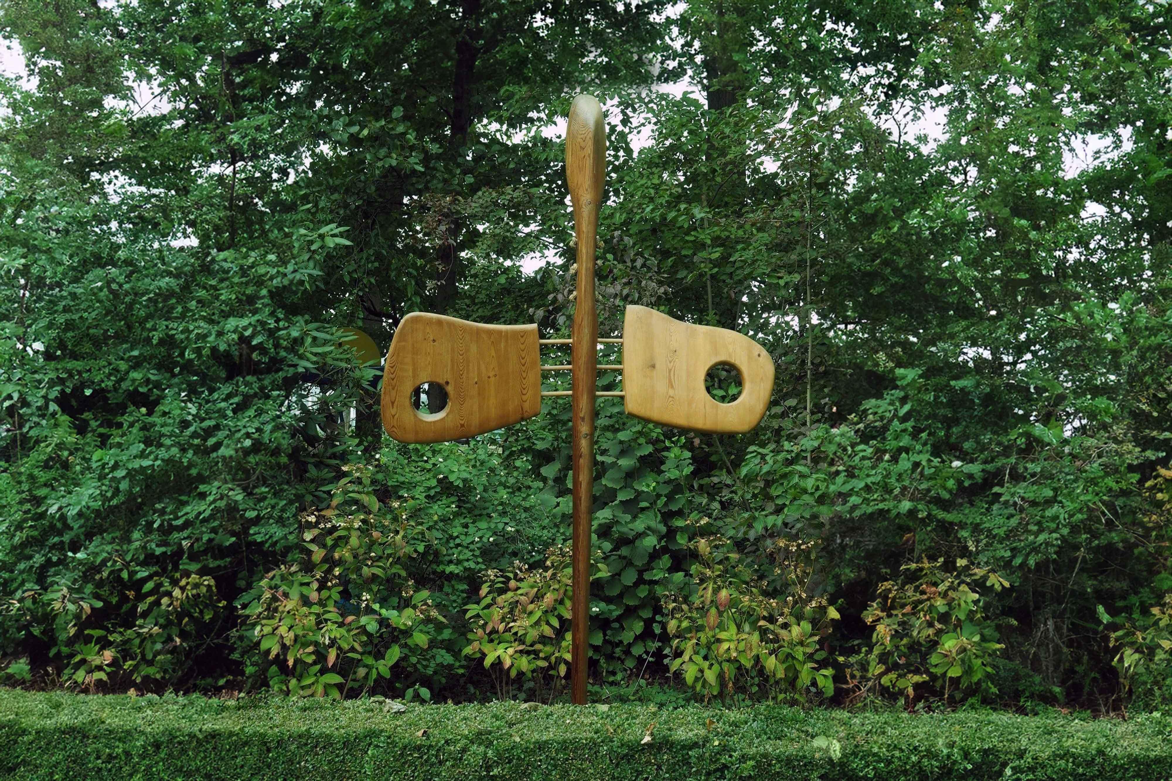 Hans van Eerd escultura monumental Países Bajos 1972 en Bueno estado para la venta en Roosendaal, Noord Brabant